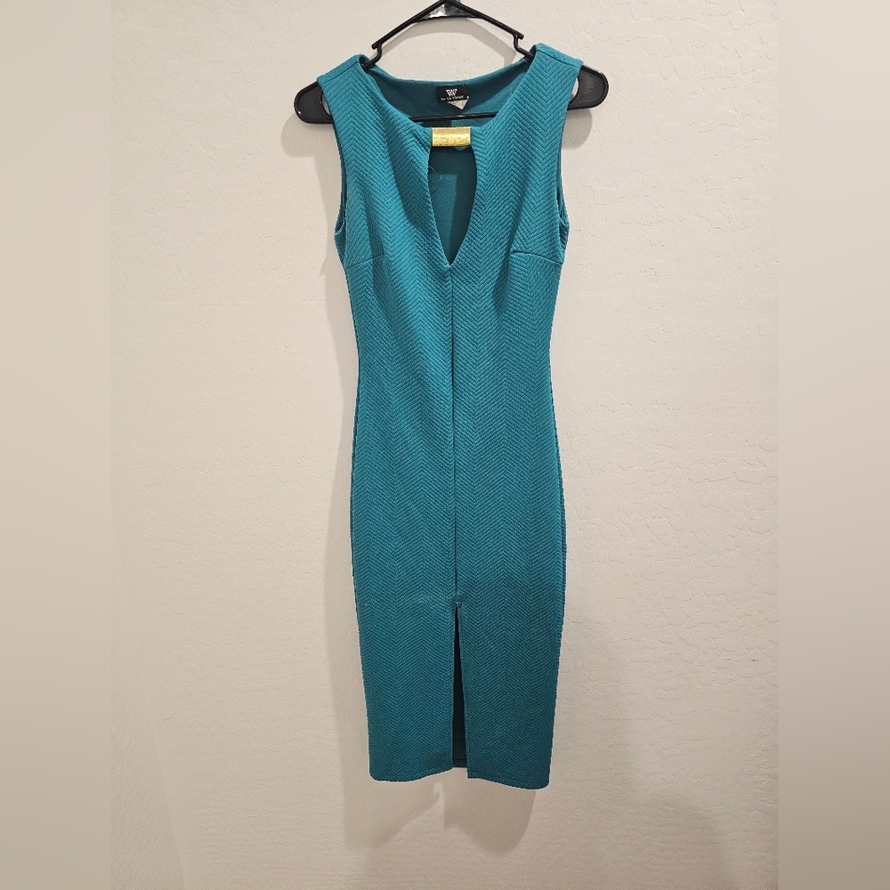 Blue dress